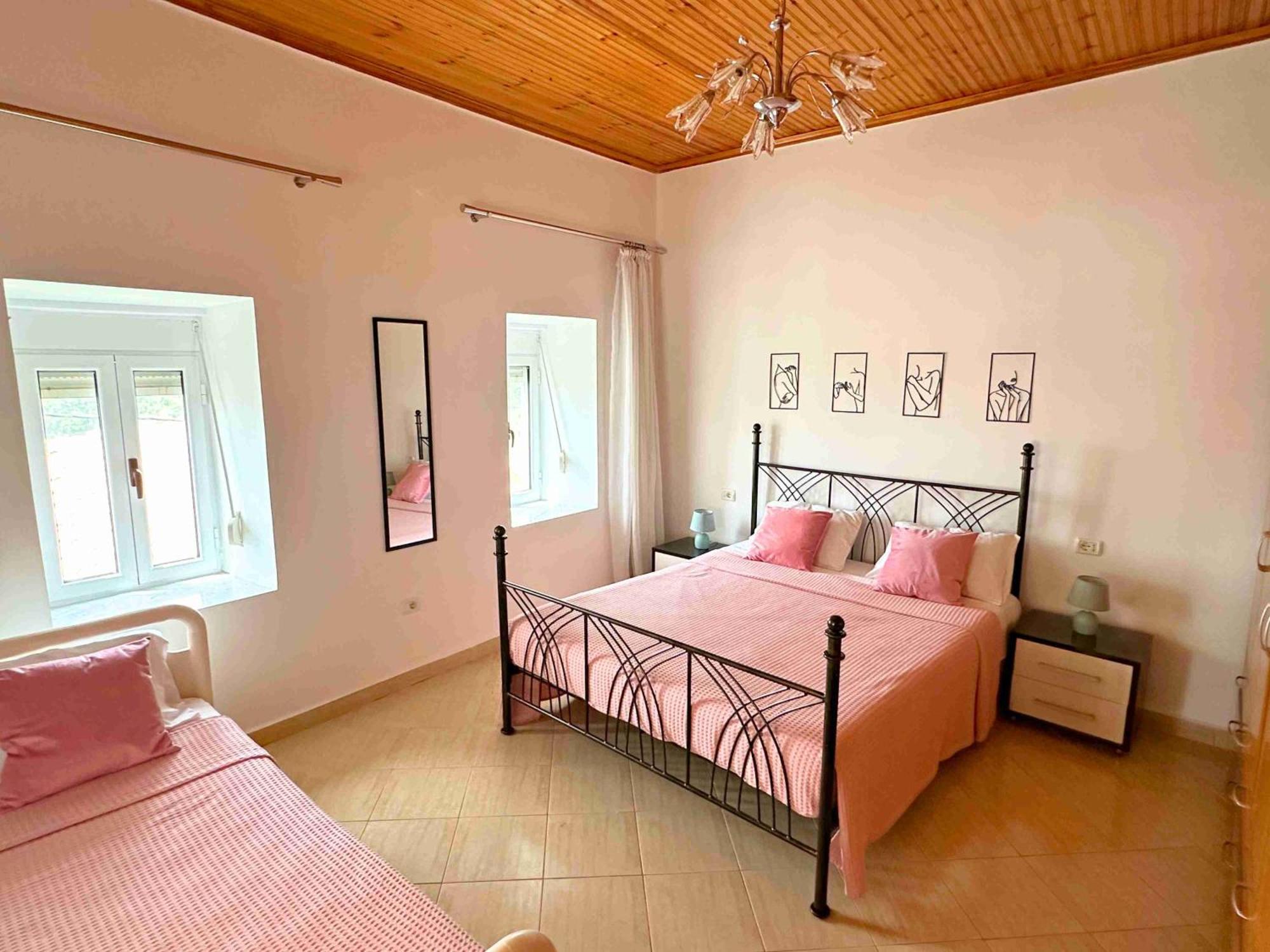 Kalderimi View House Villa Dhermi Exterior photo